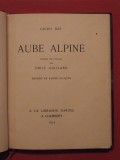 L'aube alpine